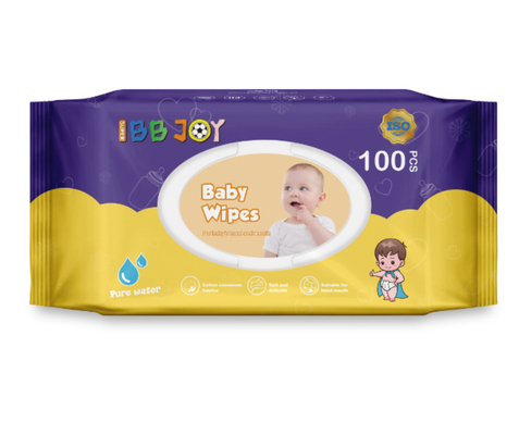 دستمال مرطوب دست ضدباکتری BB Joy Herb آب خالص EDI ساده