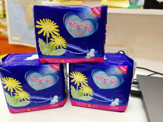 نوار بهداشتی طبیعی قاعدگی زنانه بهداشت شب استفاده از نوار بهداشتی OEM
