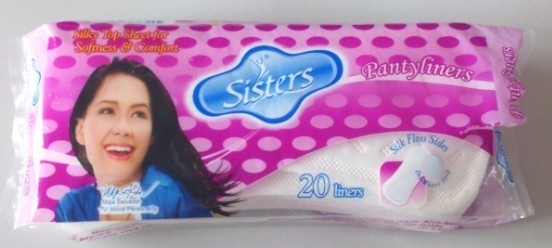 Modenna Anion Breathable Panty Liners Fluff Pulp 245mm برای استفاده در روز بانوان