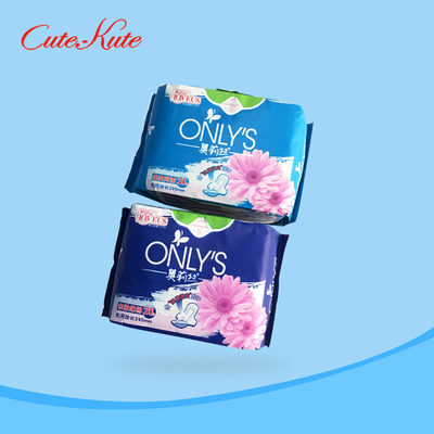 عطر Maxi Pad Absorbency Fluff Pulp Pulp Cot Sanitary Pads ODM