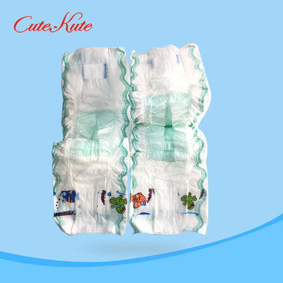 Magic Tape Comfort Non Woven پوشک بچه ضد نشتی هسته کاغذ SAP