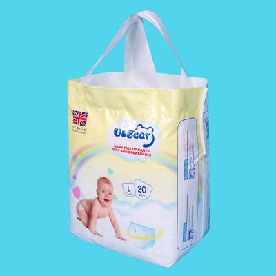 سفید ADL Baby Pull Up Pull Up پوشک فوق العاده جذبی ارگانیک چاپ شده