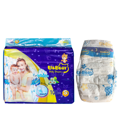 پوشک ADL Soft Baby Fluff Pulp Absorbency 500ml پوشک نشانگر رطوبت