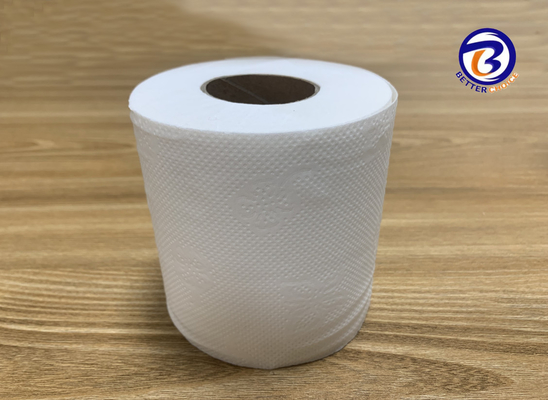 رول دستمال کاغذی یکبار مصرف توالت نرم راحت 15 Gsm H 9CM