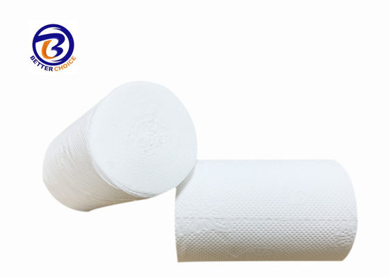 رول دستمال کاغذی یکبار مصرف توالت نرم راحت 15 Gsm H 9CM